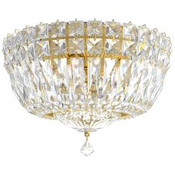 Schonbek Petit Crystal Deluxe 10" Wide Aurelia Ceiling Light