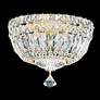 3_Schonbek Petit Crystal Deluxe 10" Wide Aurelia Ceiling Light more views