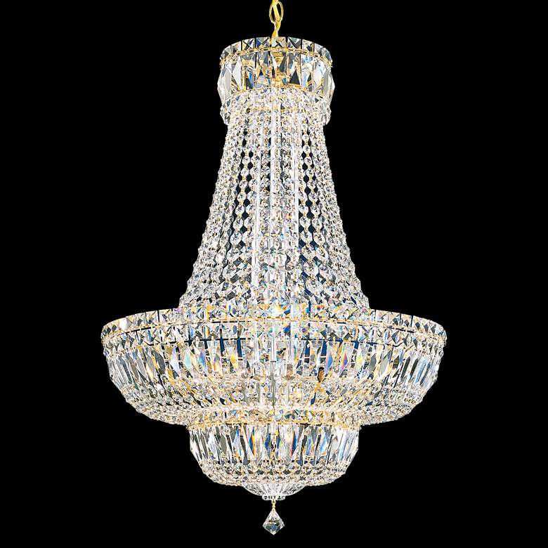 Image 1 Schonbek Petit Crystal Deluxe 21 inch Wide Aurelia Chandelier