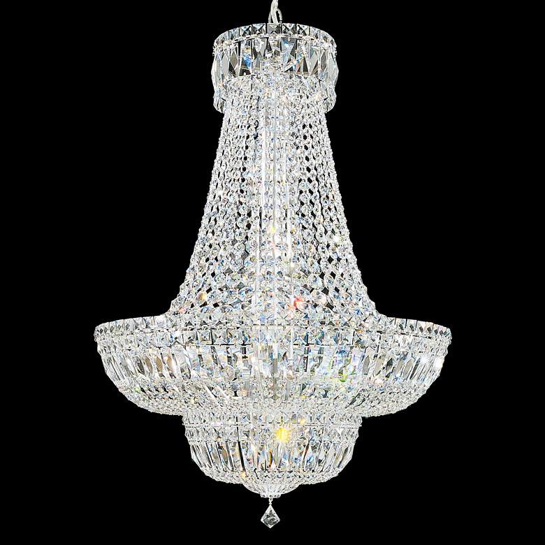 Image 1 Schonbek Petit Crystal Deluxe 24" Wide Silver Chandelier
