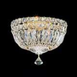 Schonbek Petit Hand-Cut Crystal 10&quot; Wide Ceiling Light