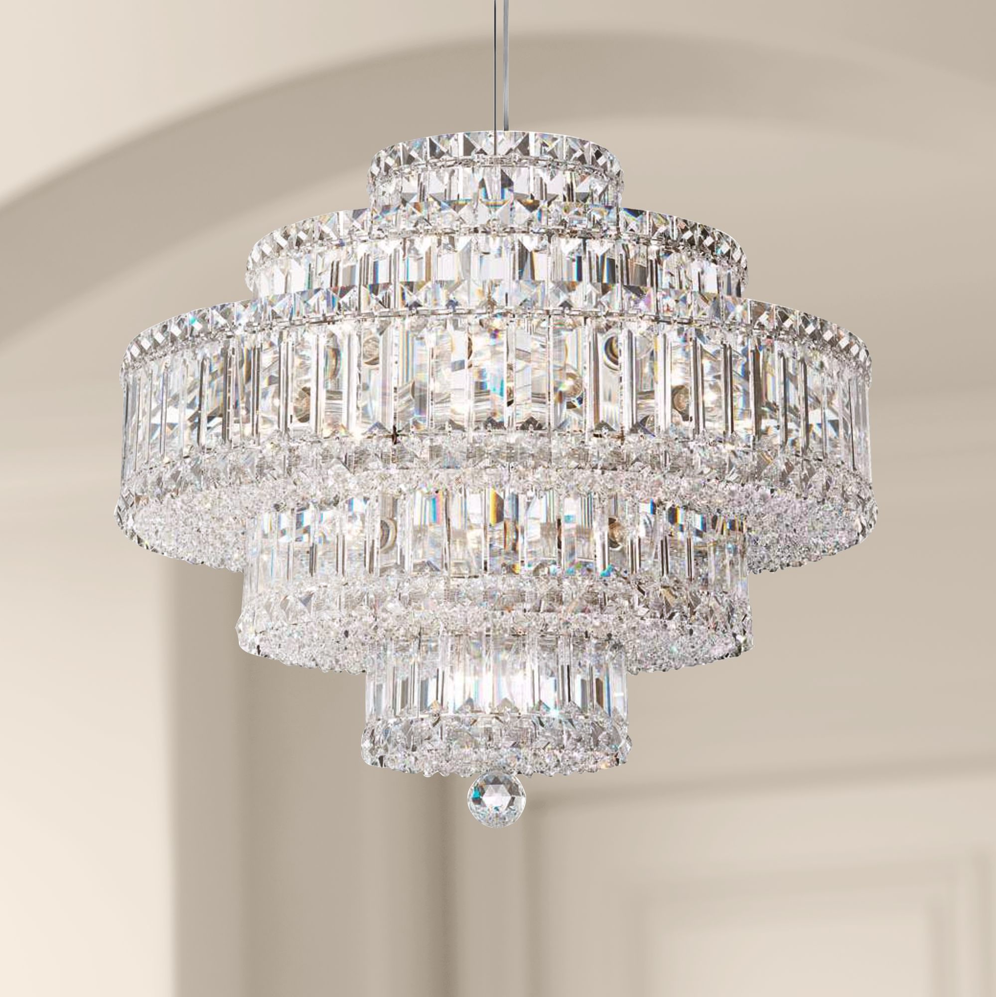 Silver chandelier deals