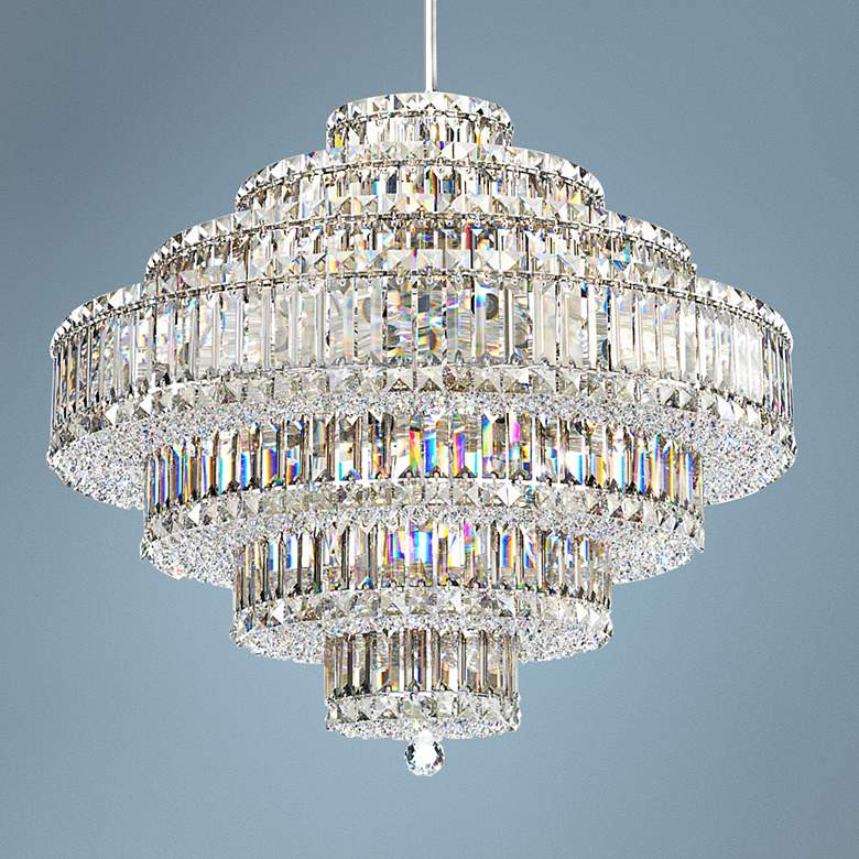Image 1 Schonbek Plaza 27 1/2"W Spectra Crystal Pendant Chandelier