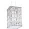 Schonbek Quantum Block 13" Spectra Crystal Chandelier