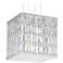 Schonbek Quantum Block 17" Spectra Crystal Chandelier