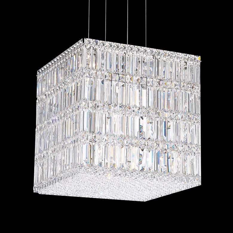 Image 1 Schonbek Quantum Block 17" Spectra Crystal Chandelier