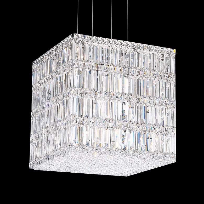 Image 1 Schonbek Quantum Block 17 inch Spectra Crystal Chandelier