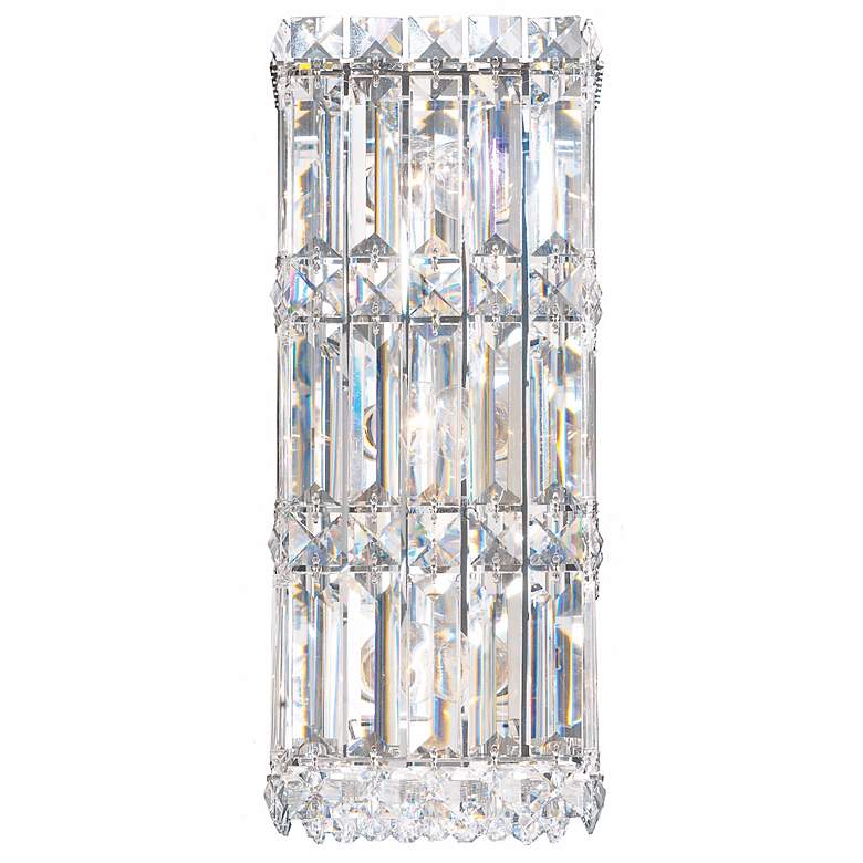 Image 1 Schonbek Quantum Collection 13 inch High Crystal Wall Sconce