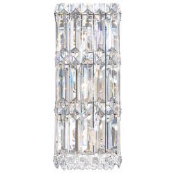 Schonbek Quantum Collection 13&quot; High Crystal Wall Sconce
