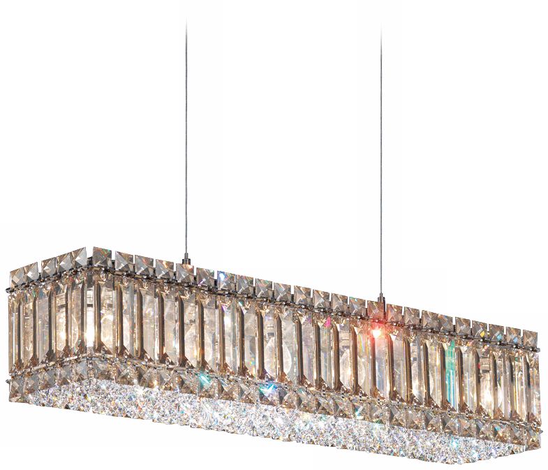 Schonbek Quantum Collection 24" Wide Crystal Pendant Light