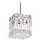 Schonbek Quantum Collection 4" Wide Crystal Mini Pendant