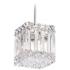 Schonbek Quantum Collection 4" Wide Crystal Mini Pendant