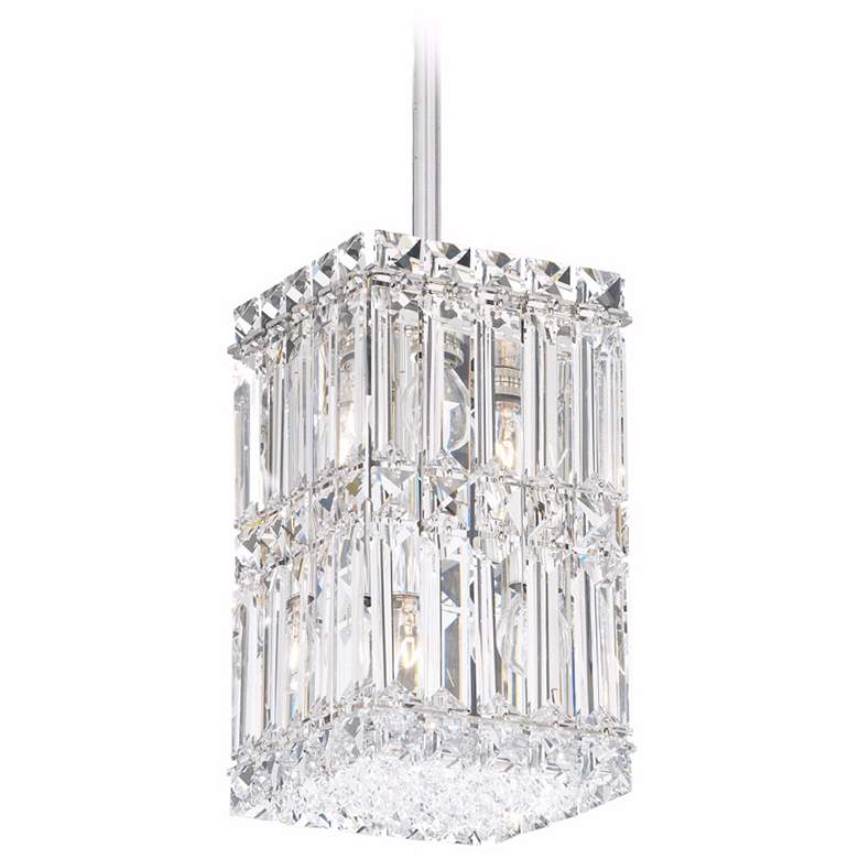Image 1 Schonbek Quantum Collection 5 1/2" Wide Crystal Mini Pendant