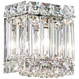 Schonbek Quantum Collection 5&quot; High Crystal Wall Sconce