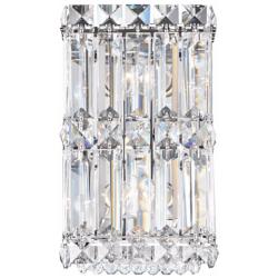 Schonbek Quantum Collection 9&quot; High Crystal Wall Sconce
