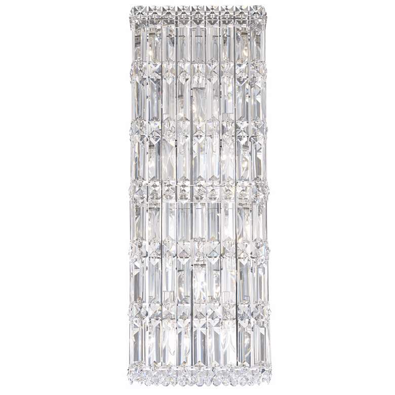 Image 1 Schonbek Quantum Spectra Crystal 25 inch High Wall Sconce