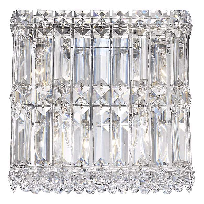 Image 1 Schonbek Quantum Spectra Crystal 9" High Wall Sconce