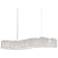 Schonbek Refrax 33" Wide Spectra Crystal LED Linear Pendant