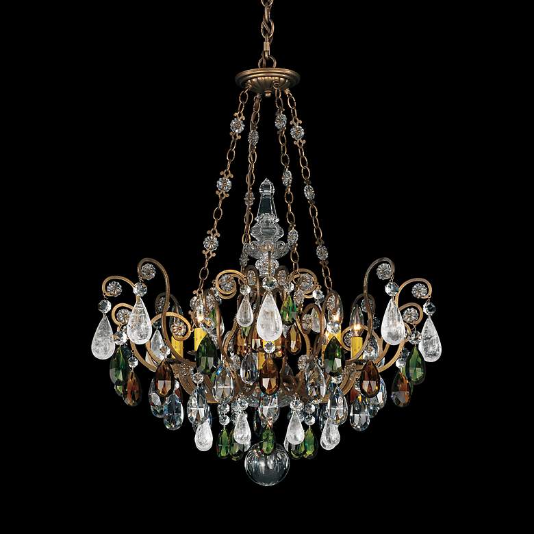 Image 2 Schonbek Renaissance 26 1/2" Wide Gold 8-Light Chandelier
