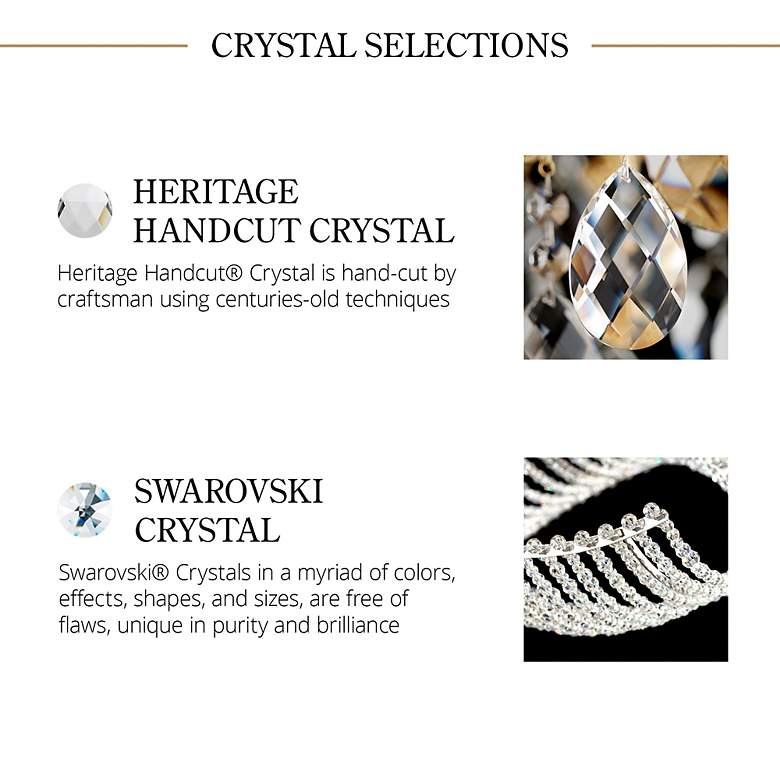 Image 2 Schonbek Renaissance Collection 14 1/2" Crystal Chandelier more views