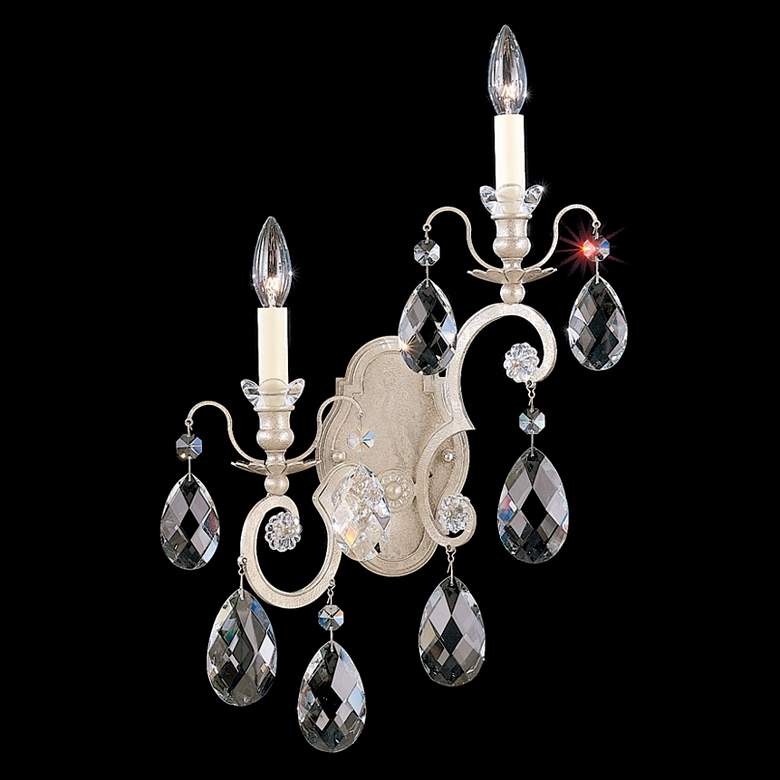 Image 1 Schonbek Renaissance Collection 14 inch Left Crystal Wall Sconce
