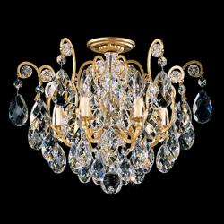 Schonbek Renaissance Collection 20&quot; Crystal Ceiling Light