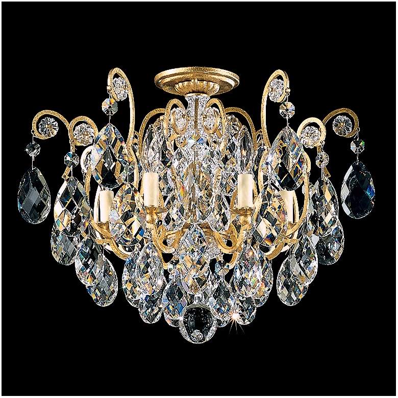 Image 1 Schonbek Renaissance Collection 20 inch Crystal Ceiling Light