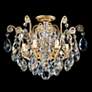Schonbek Renaissance Collection 20" Crystal Ceiling Light