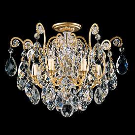 Image1 of Schonbek Renaissance Collection 20" Crystal Ceiling Light