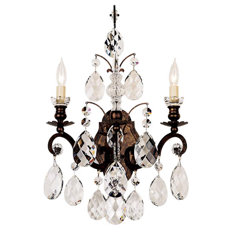 Image 1 Schonbek Renaissance Collection 22 1/2 inch High Crystal Sconce