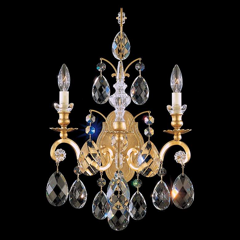 Image 1 Schonbek Renaissance Collection 22 1/2 inch High Crystal Sconce