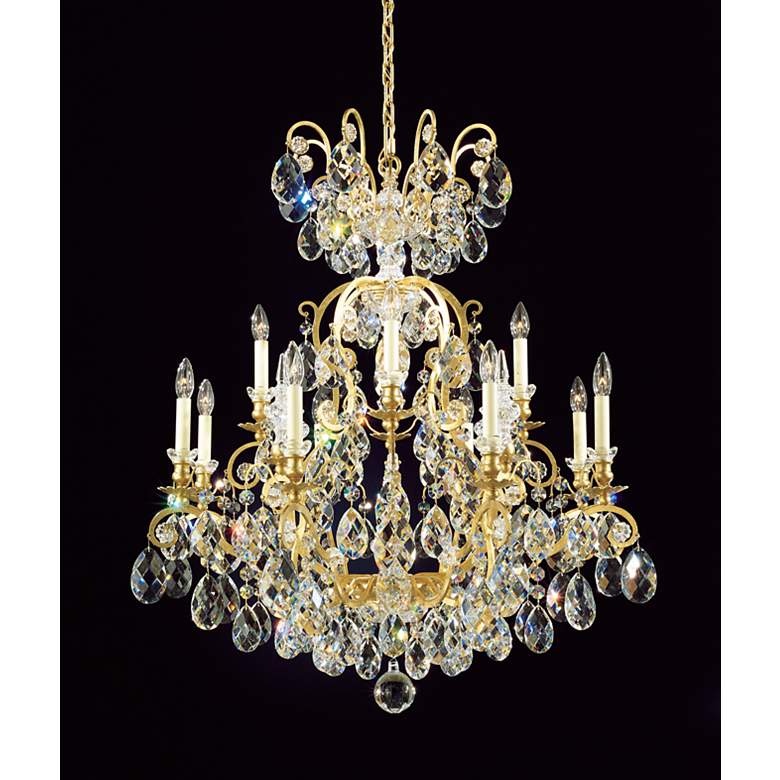 Image 1 Schonbek Renaissance Collection 26 1/2 inch Crystal Chandelier