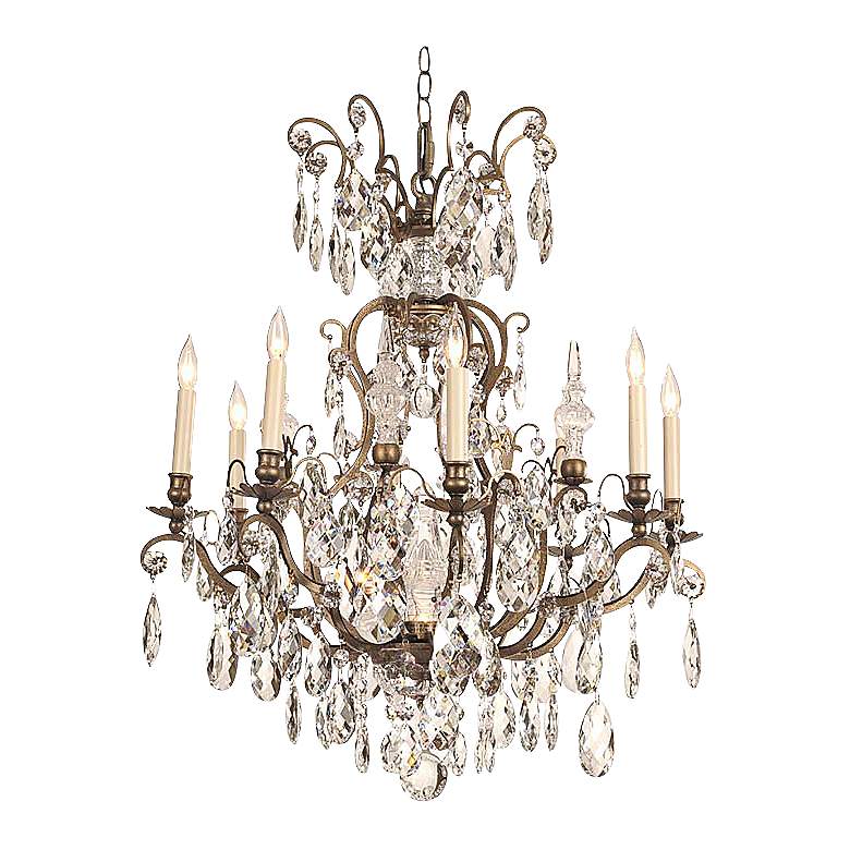 Image 2 Schonbek Renaissance Collection 26 1/2 inch Crystal Chandelier