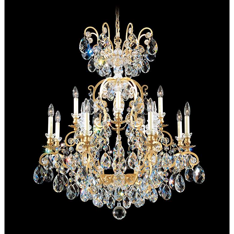 Image 1 Schonbek Renaissance Collection 32 inch Wide Crystal Chandelier