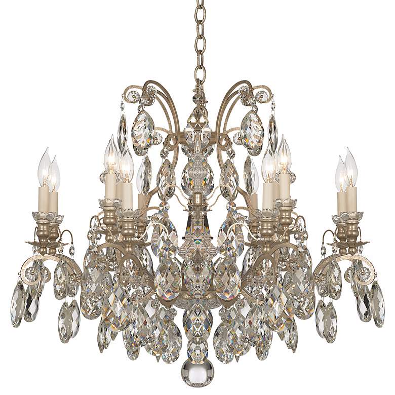 Image 1 Schonbek Renaissance Collection 33 inch Wide Crystal Chandelier