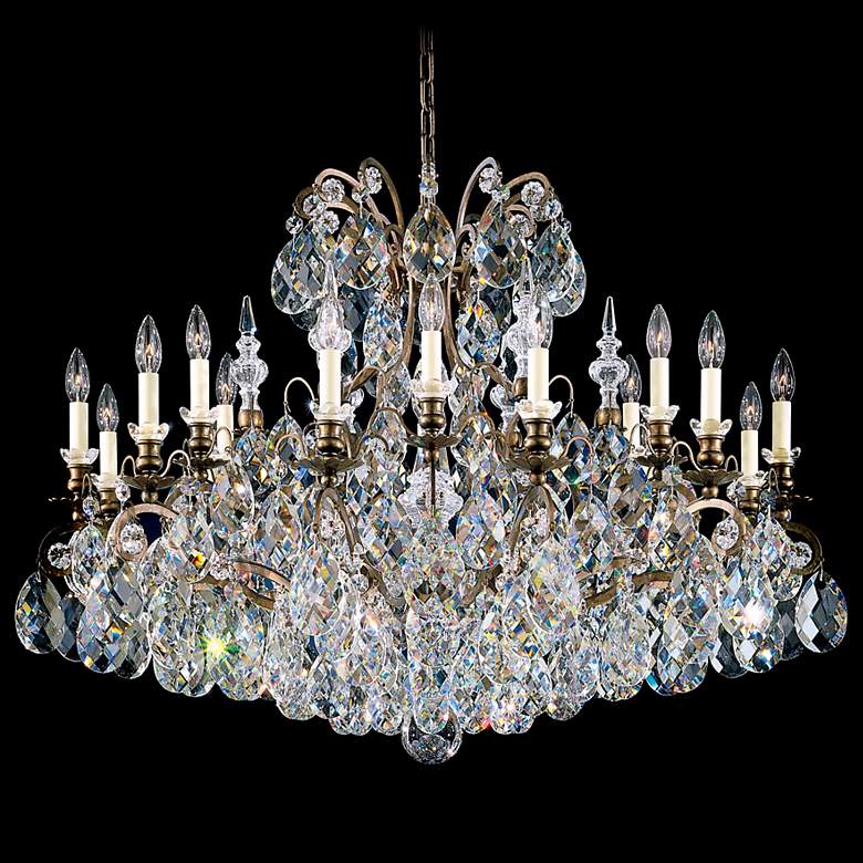 Image 1 Schonbek Renaissance Collection 40 inch Wide Crystal Chandelier