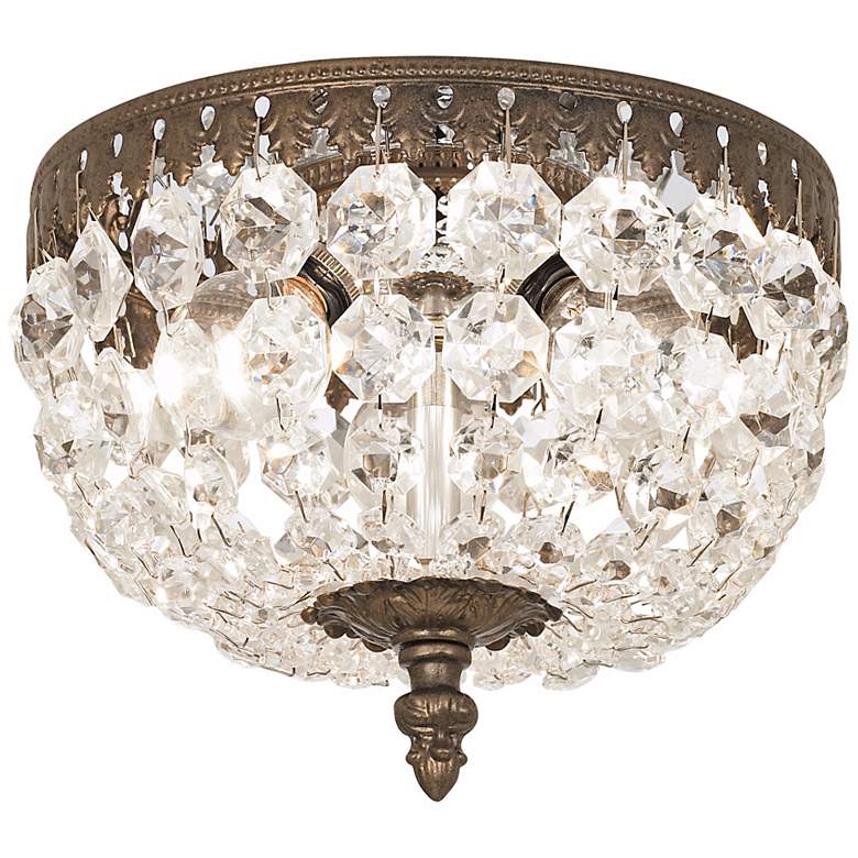 Image 1 Schonbek Rialto 8 inch Wide Legacy Crystal Ceiling Light