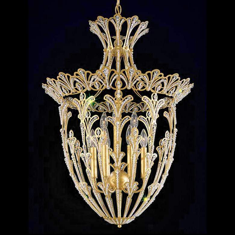 Image 1 Schonbek Rivendell Swarovski 29" High Pendant Chandelier
