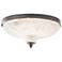 Schonbek Roma 12 1/4" Wide Antique Nickel LED Ceiling Light