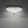 1_Schonbek Roma 12 1/4" Wide Antique Nickel LED Ceiling Light