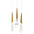 Schonbek Solitude 12"W Aged Brass LED Multi-Light Pendant