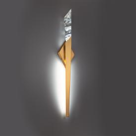 Schonbek Solitude 32" High Aged Brass LED Wall Sconce Schonbek Solitude 32" High Aged Brass LED Wall Sconce