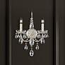 Thumbnail1 of Schonbek Sonatina 17" High Silver Crystal Wall Sconce