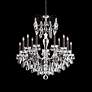 4_Schonbek Sonatina 35" Wide Black Pearl Crystal Chandelier more views