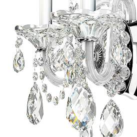 Image4 of Schonbek Sterling 16 1/2" High Heritage Crystal Wall Sconce more views