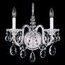 5_Schonbek Sterling 16 1/2" High Heritage Crystal Wall Sconce more views