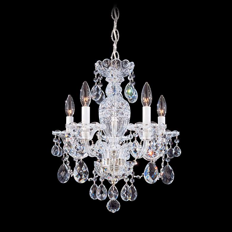 Image 1 Schonbek Sterling 16 inch Wide Swarovski Crystal Chandelier