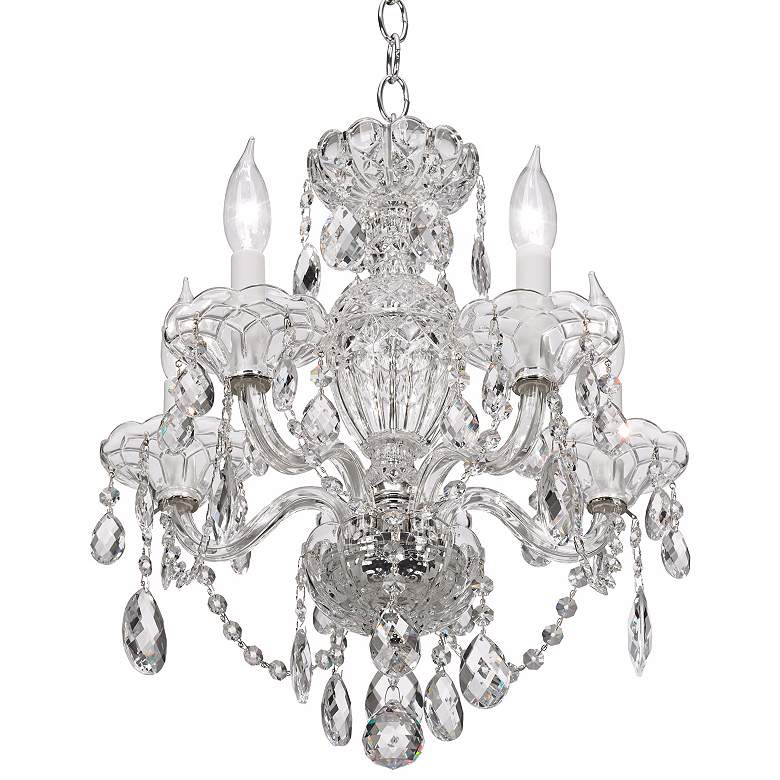 Image 4 Schonbek Sterling 16 inch Wide Traditional Heritage Crystal Chandelier more views