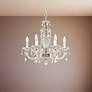 1_Schonbek Sterling 21" Traditional 6-Light Heritage Crystal Chandelier