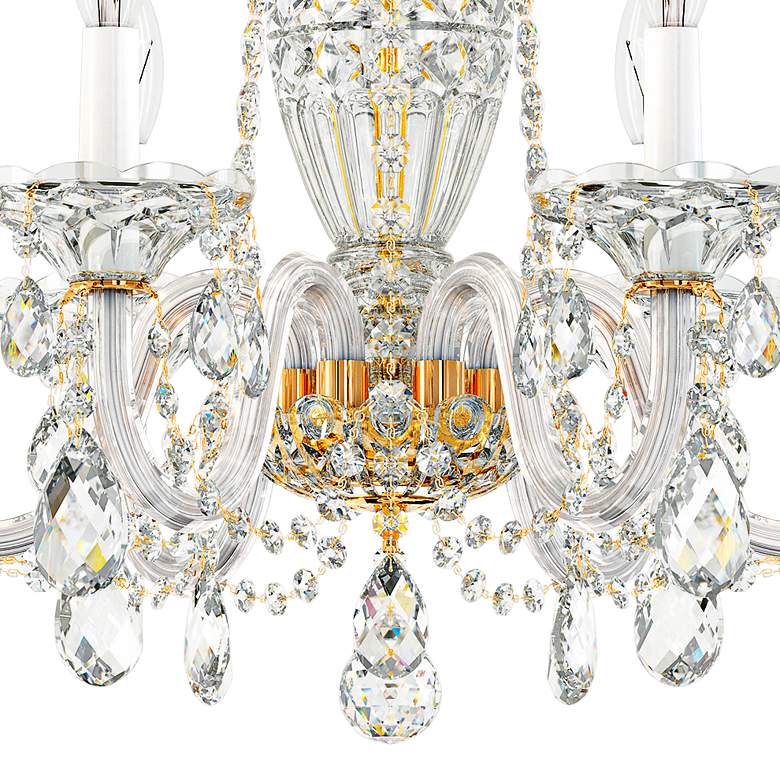 Image 3 Schonbek Sterling 21"W Aurelia 6-Light Crystal Chandelier more views